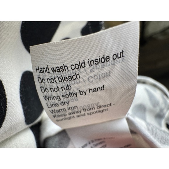 Spanner Black White Polka Dot Blazer Jacket Women's 10 Cotton Stretch - Picture 8 of 9